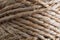 Close-up of natural rope texture.