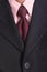 Close up necktie of Businessman