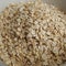 Close up of oatmeal texture. Healthy food.