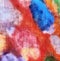 Close up oil paint abstract background. Art textured brushstroke