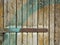 Close-up of old decayed brown wooden fence