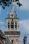 Close up oude stadhuis tower Delft