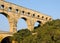 Close-up Perspective of Pont du Gard