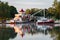 Close Up Of Peteborough Marina On The Otobabee River