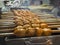 Close-up: Pho Kha is grilling curry fish cakes, local Thai food