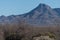 Close up photo of the Cooke`s Peak area, New Mexico