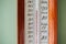 Close-up photo of old alcohol thermometer