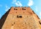 Close up photo of Red Tower which locally known as KÄ±zÄ±l Kule in Alanya