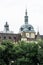 Close up photo of Vajdahunyad castle in Budapest, Hungary, famous place