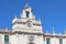 Close up photography of historical University building in Sicilian Catania, Italy. Beautiful piece of historical architecture