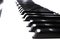 Close up piano keys for creative