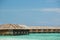 Close up picture of Maldives bungalow and water villa resort