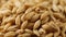 A close up of a pile of grains on the table, AI