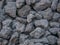 A close-up of a pile of hard coal