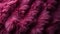 A close up of a pink fur
