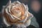 Close up of pink rose, pink rose blossom, fresh beautiful rose