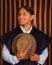 Close up portrait of young indigenous latin american man