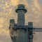 CLose up of Power Plant in Utah Valley against sky