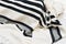 Close up of Prayer Shawl - Tallit