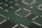 Close up printed circuit board