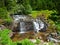 Close up of Ptarmigan Lake falls