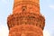 Close up of Qutub Minar, Delhi, India