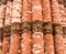 Close up of Qutub Minar, UNESCO World Heritage Site in New Delhi