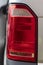 close-up. rear brake light, minibus. vertical. new