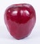 Close up Red apple color