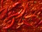 close up red chili pepper background