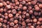 Close Up of Red dried jujube. Ziziphus mauritiana, also known as Chinese date, ber, Chinee apple, jujube, Indian plum, Regi pandu