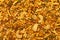 Close-up of Rich Spicy Kaju Mixture  Indian namkeen snacks Full-Frame Background.