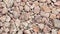 Close up river stones background