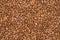 Close-up of roasted coffee beans background