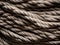 close up of rope texture