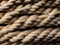 close up of rope texture