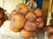 Close-up, of Salak Snake Fruits in market