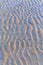 Close up of the sandy beach texture