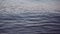 Close up of sea waves in the evening light. Water meditation background