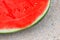 Close up seed watermelon red texture inside details for background