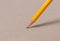 Close up of a sharpened pencil