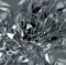 Close up of shattered glass created using generative ai technology