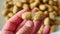 close-up shelled peanuts,shelled and salted peanuts,roasted peanuts