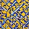 A close-up shot of a colorful mosaic tile pattern, showcasing intricate craftsmanship and mesmerizing geometric designs3, Genera