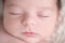 Close-up Shot of a Newborn Baby Boy\'s Face