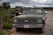 Close-up shot of an old abandoned pickup truck, the third generation GMC Chevrolet CK