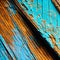 A close-up shot of peeling paint on a weathered door, with abstract textures and colors revealing its history3, Generative AI