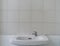 Close up Sink in bathroom.Interior bathroom accessory