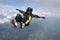 Close-up of Skydiver in freefall