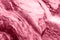 Close up small waterfall on a stone mountain river toned in color 2023 Viva Magenta